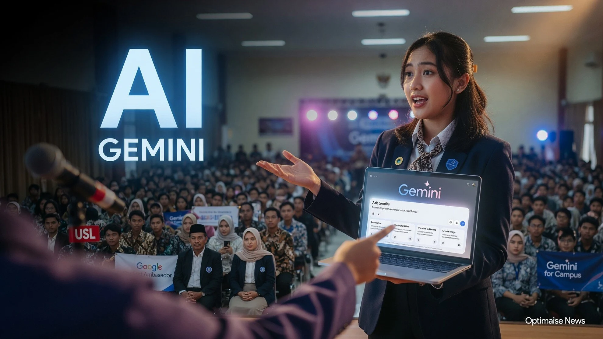 Seminar Gemini AI Unsam Langsa: AI Mitra Ratusan Mahasiswa