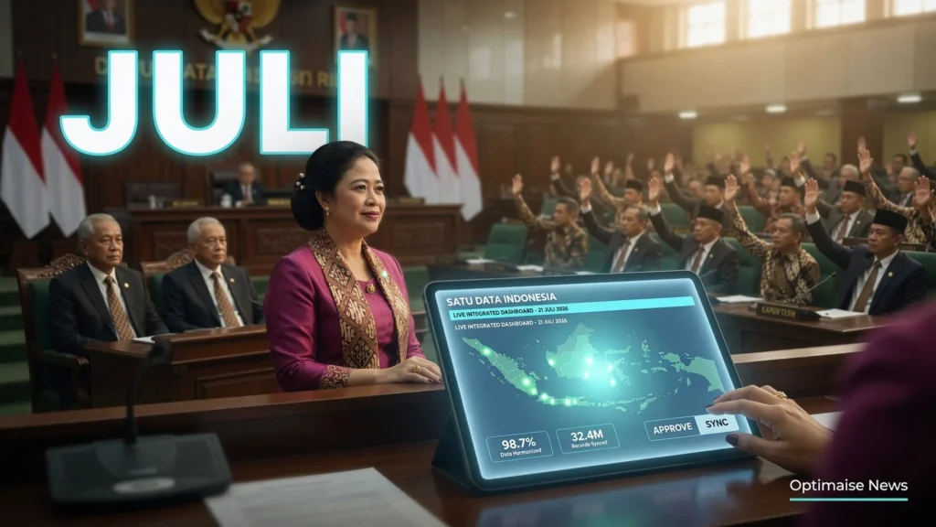 Semua Fraksi Setujui RUU Satu Data di Paripurna 21 Juli