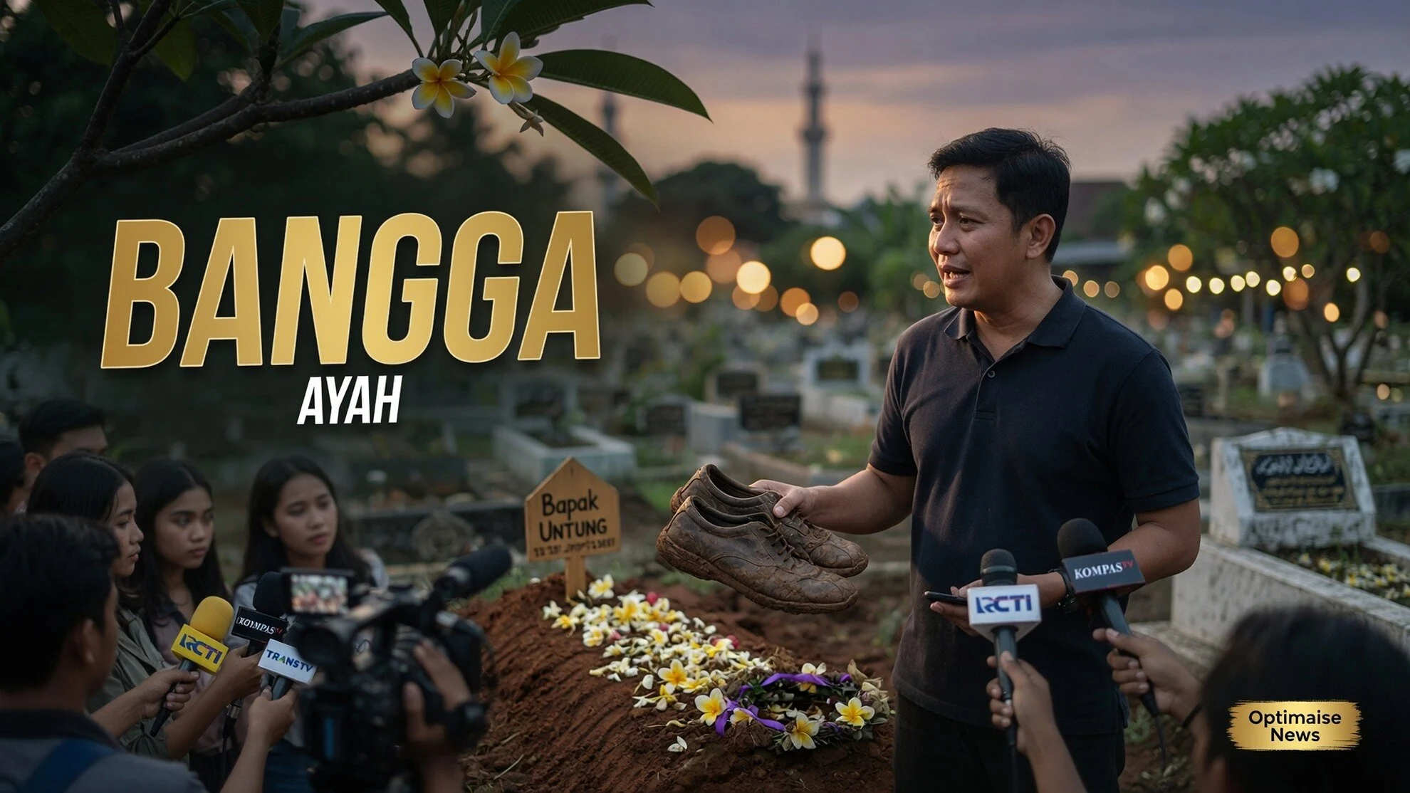 Sepatu Kotor Ayah Ubah Cara Pandang Arie Untung soal Bangga