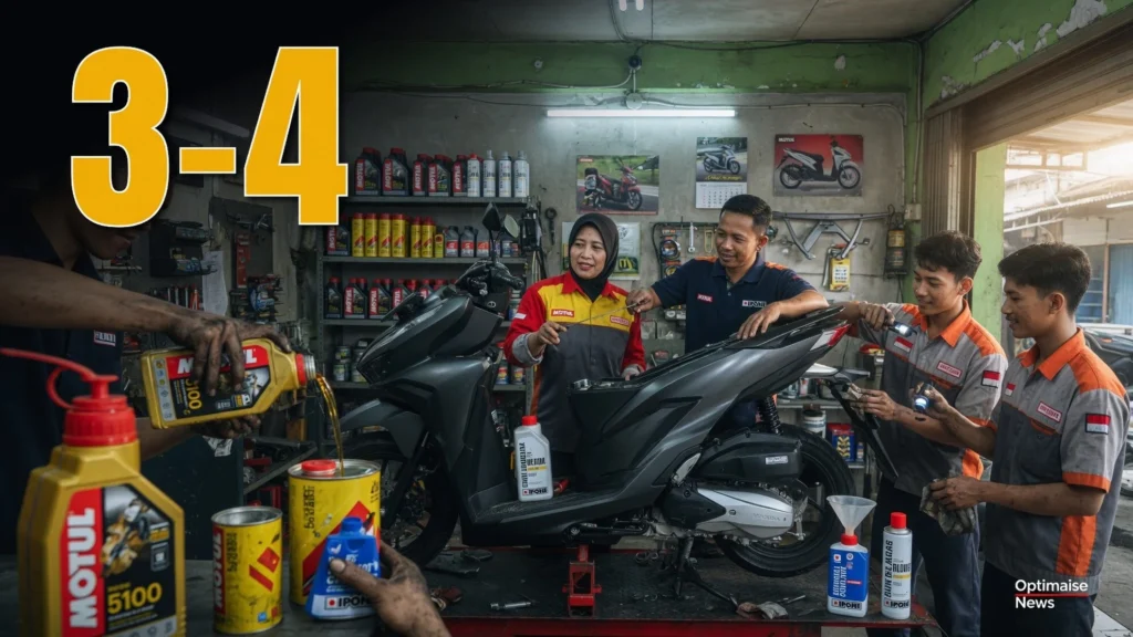 Sesi 3-4 Motul Ubah Standar Bengkel se-Indonesia