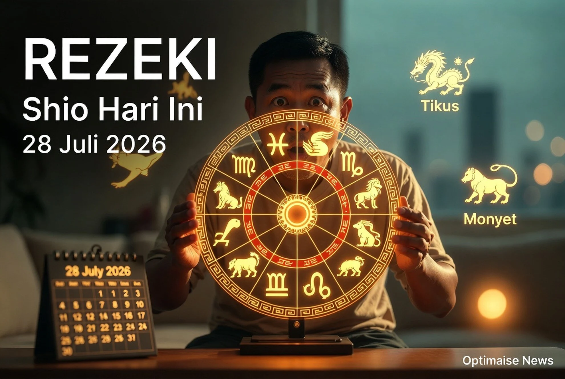 Shio Hari Ini 28 Juli 2026: 5 Shio Diprediksi Banjir Rezeki