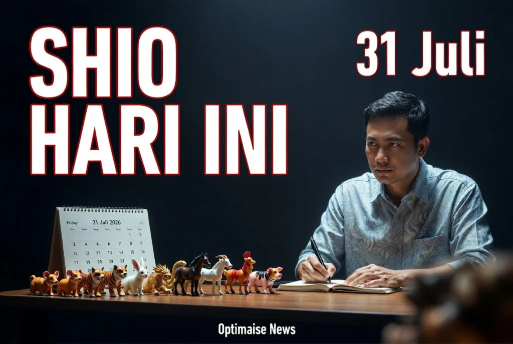 Shio Hari Ini 31 Juli 2026: Aksi Penutup Bulan Siap Sambut Agustus