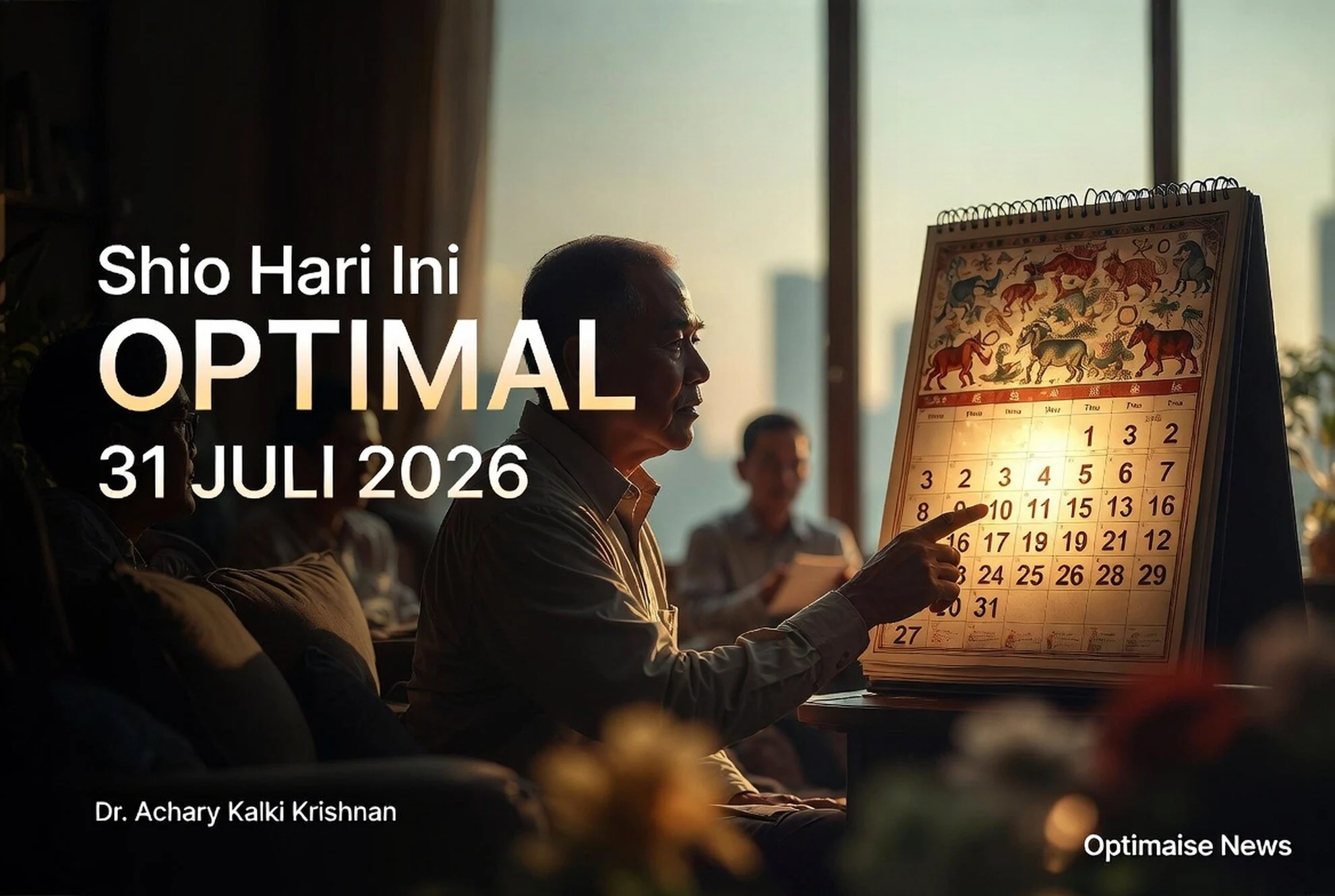 Shio Hari Ini 31 Juli 2026: Perencanaan Stabil untuk Sukses Optimal