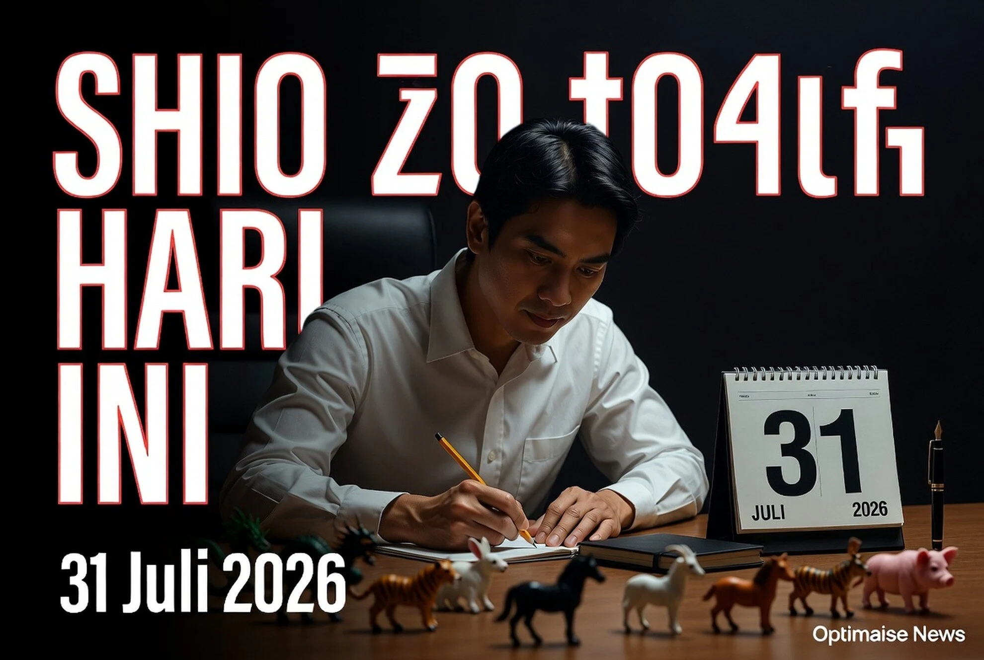 Shio Hari Ini 31 Juli 2026: Selesaikan Urusan Tertunda Siap Agustus