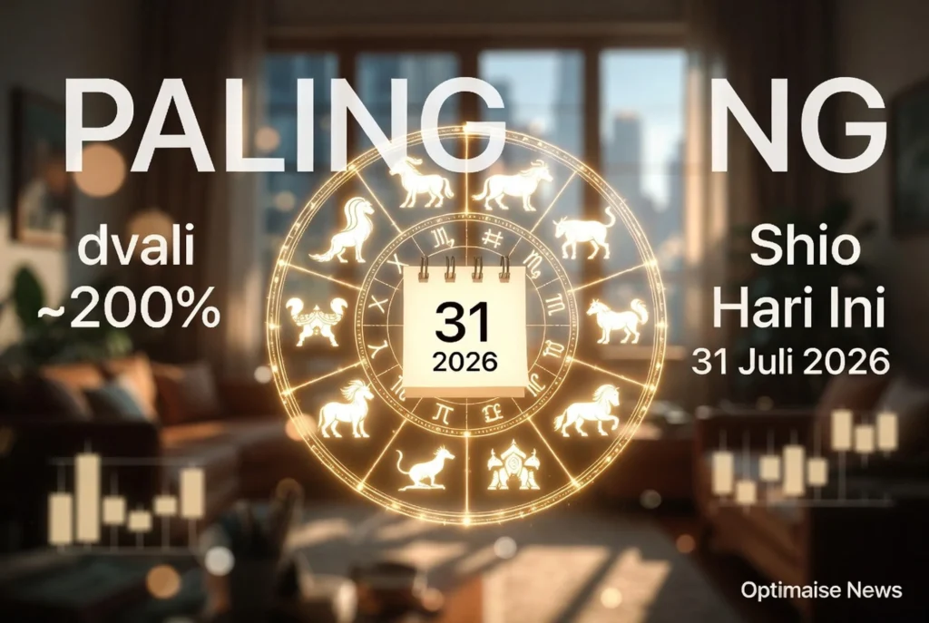 Shio Hari Ini 31 Juli 2026: Shio Babi Raih Peluang Kerja dan Bisnis