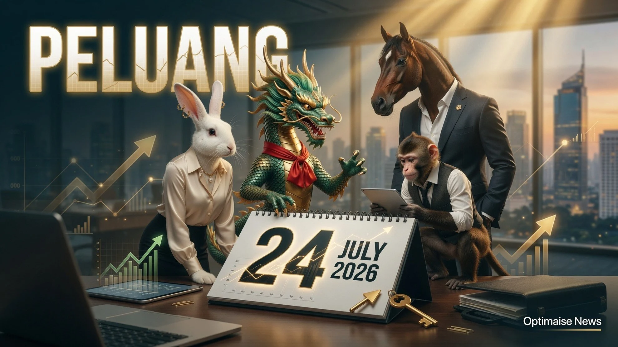 Shio Hari Ini 4 Shio Hoki 24 Juli 2026: Kelinci-Naga Buka Peluang