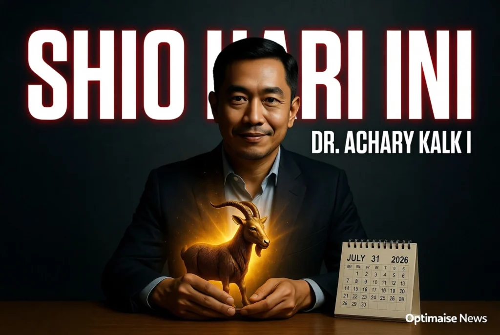 Shio Hari Ini Dr. Achary Kalki Krishnan Sebut Siapa Paling Beruntung