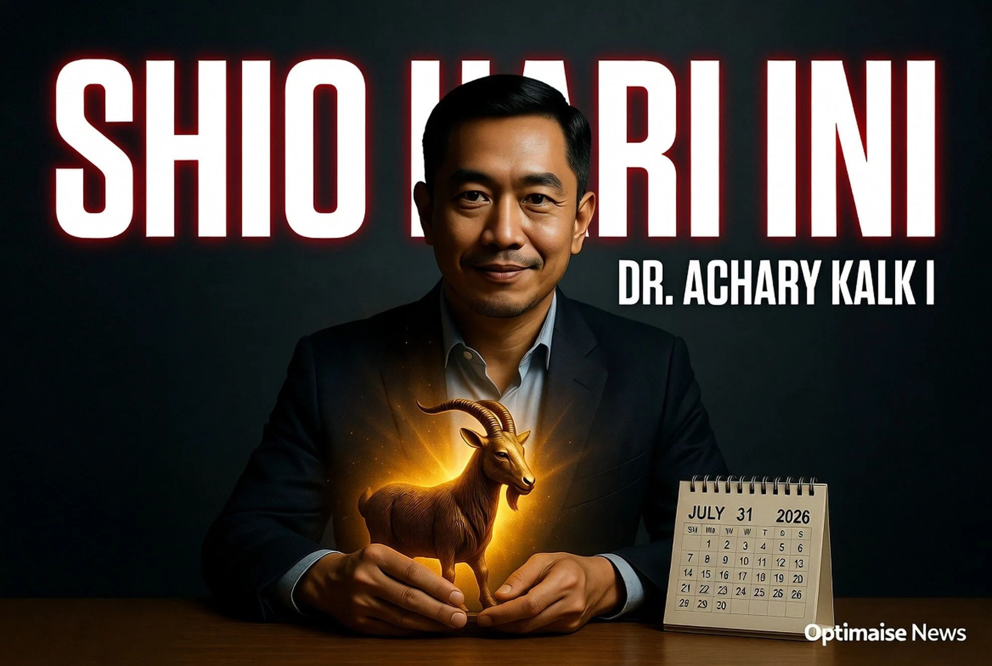 Shio Hari Ini Dr. Achary Kalki Krishnan Sebut Siapa Paling Beruntung