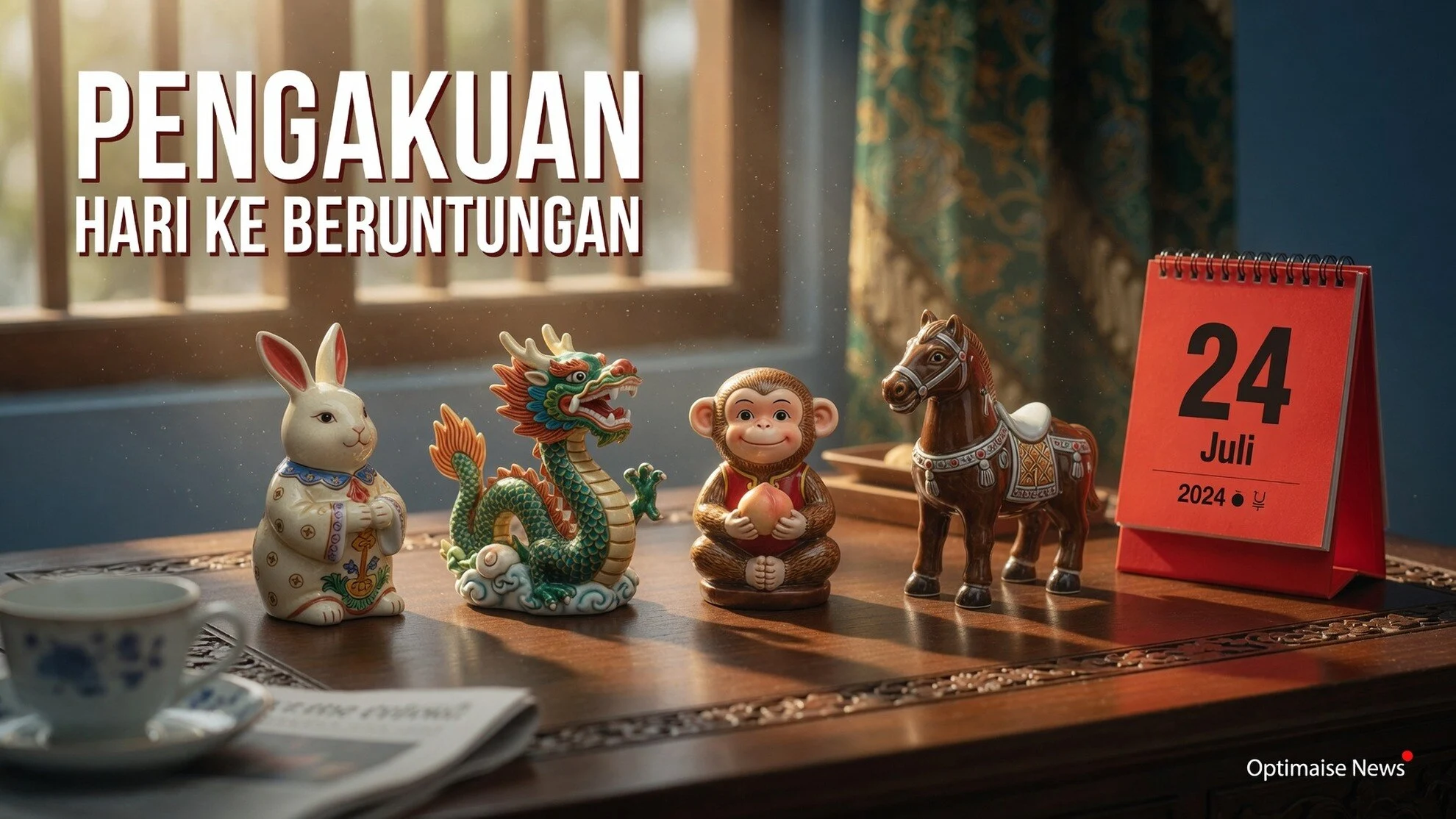 Shio hari ini 24 Juli 2026: Empat Shio Kerja Keras Berbuah Pengakuan