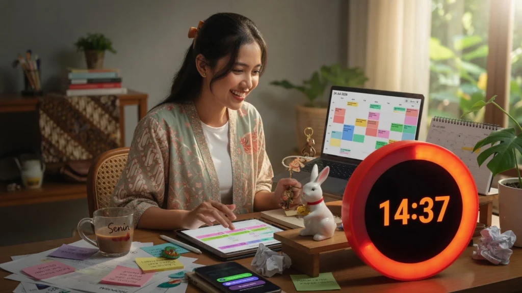 Checklist Aksi Singkat untuk Kelinci, Naga, Monyet, dan Kuda