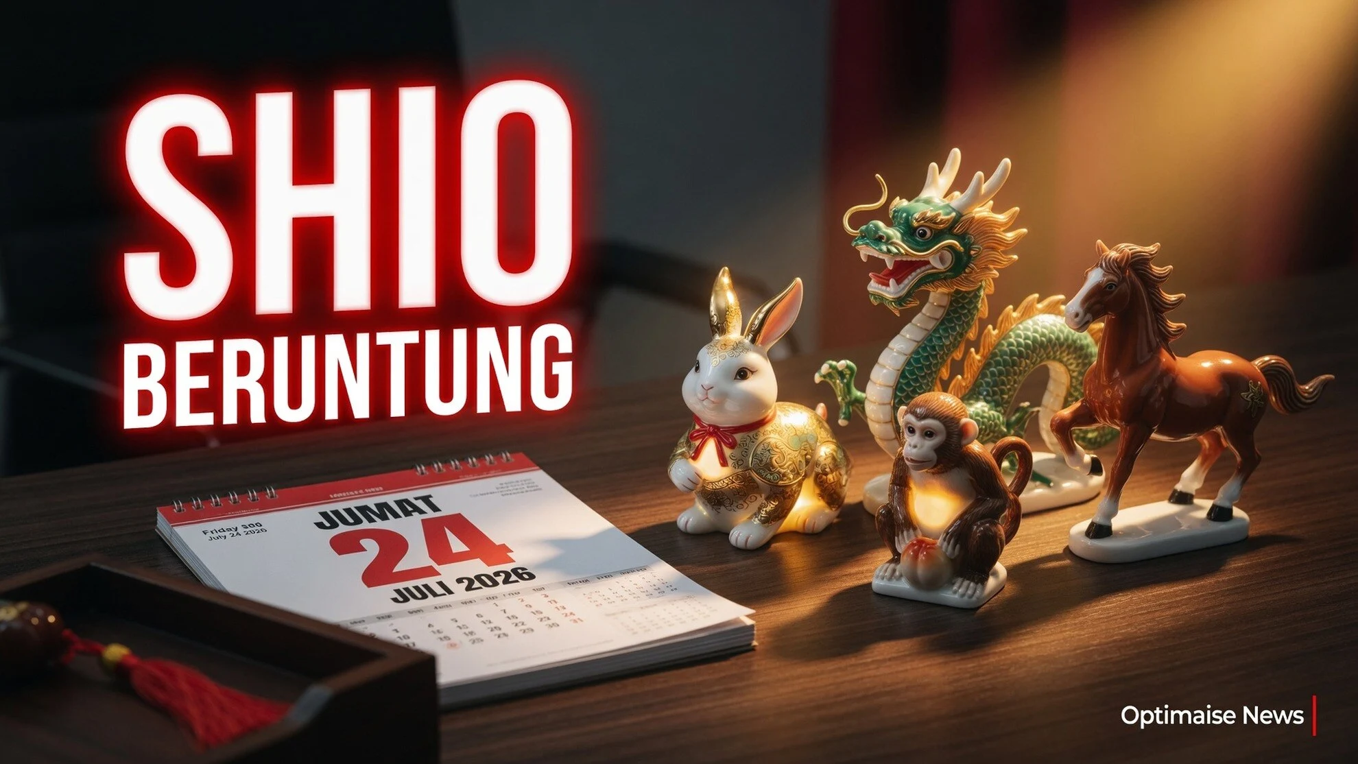 Shio hari ini Buka Peluang Emas bagi Kelinci Naga Monyet Kuda