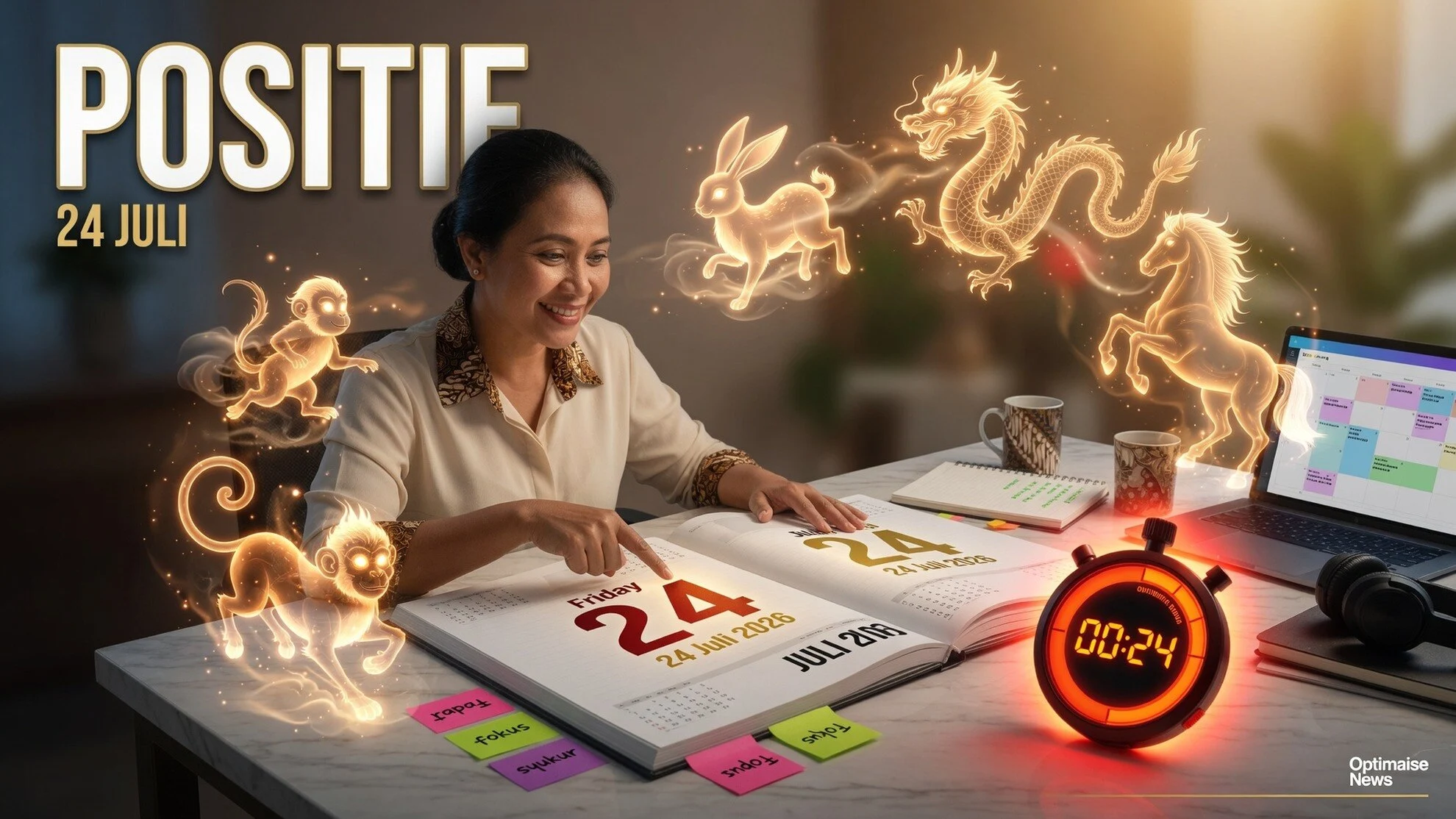 Shio hari ini Pacu Kelinci hingga Kuda Raih Momentum Positif