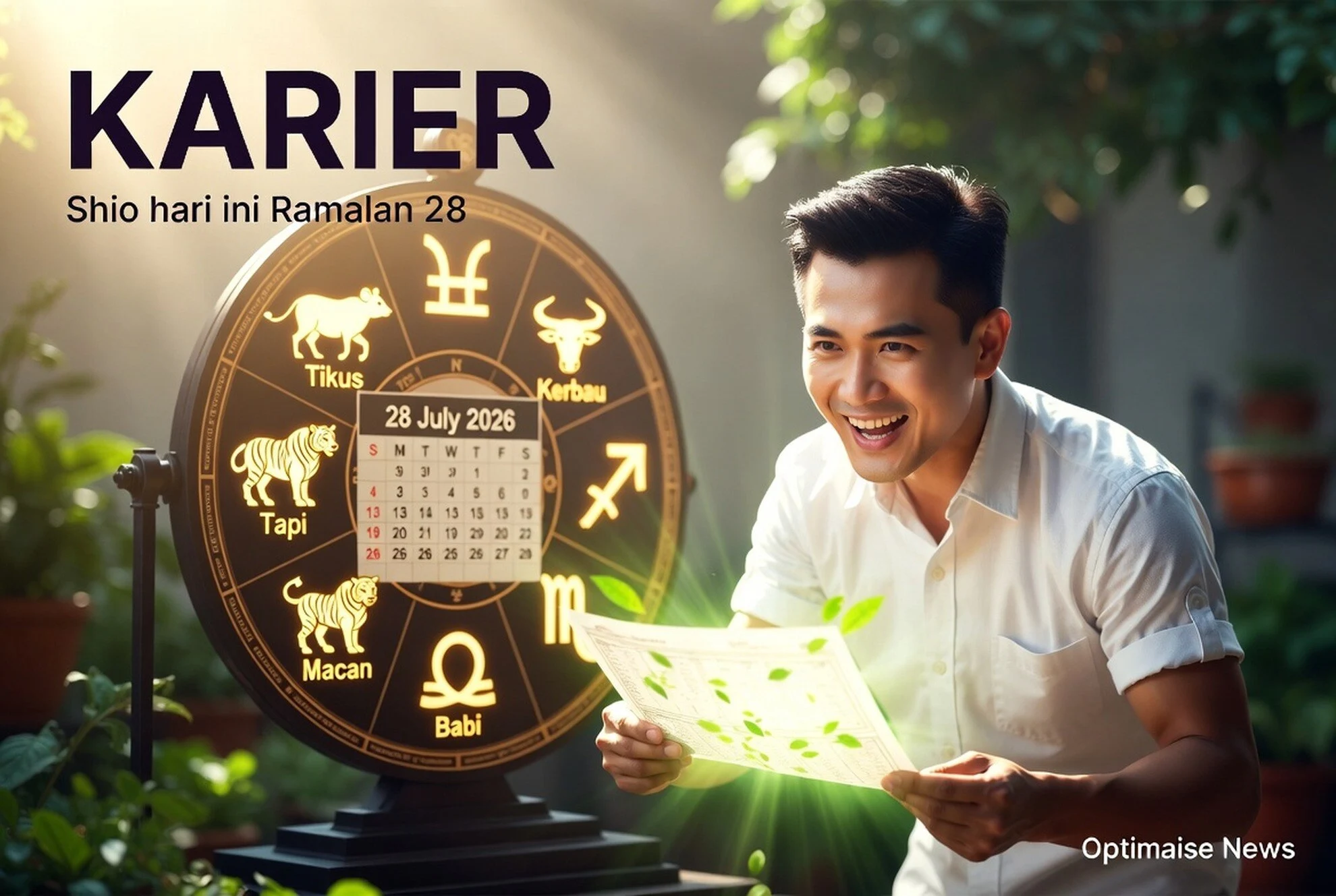 Shio hari ini Ramalan 28 Juli 2026: 4 Shio Beruntung di Karier