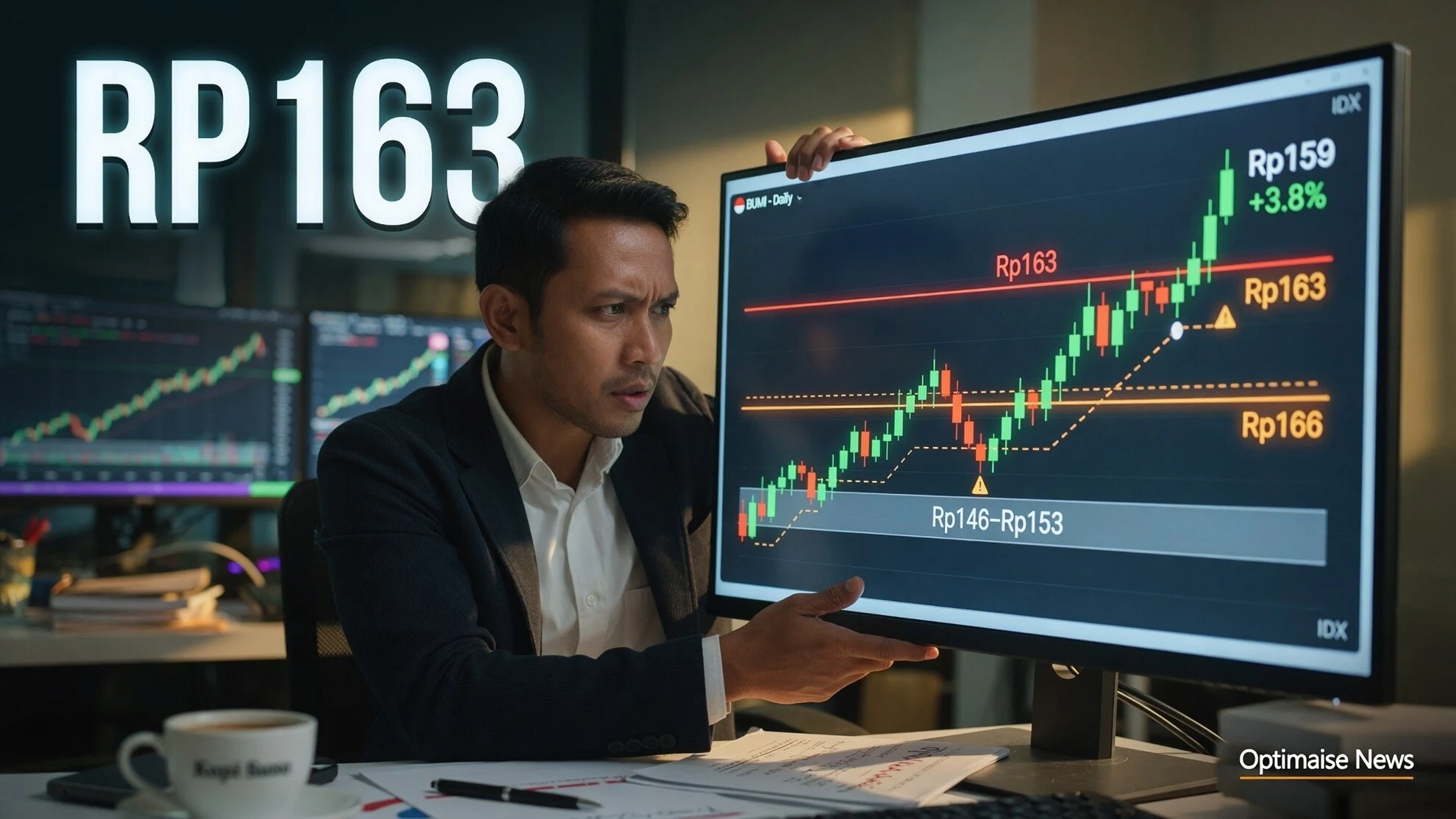 Siap-Siap Saham BUMI Sabet Rp163