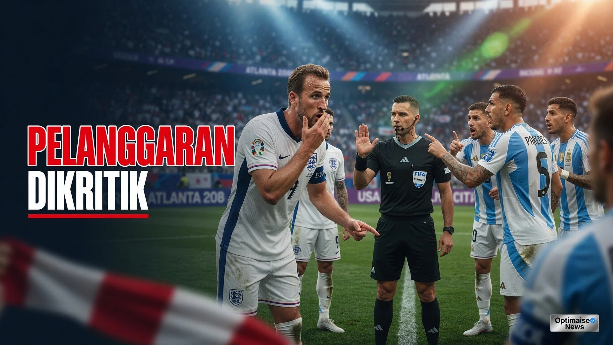 Sikap Paredes ke Kane Dikritik Joe Hart Usai 19 Pelanggaran