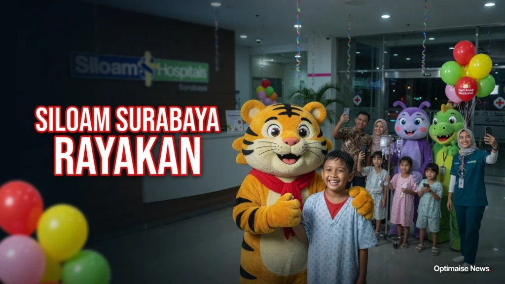 Siloam Surabaya Rayakan Hari Anak dengan Meet & Greet Kartun