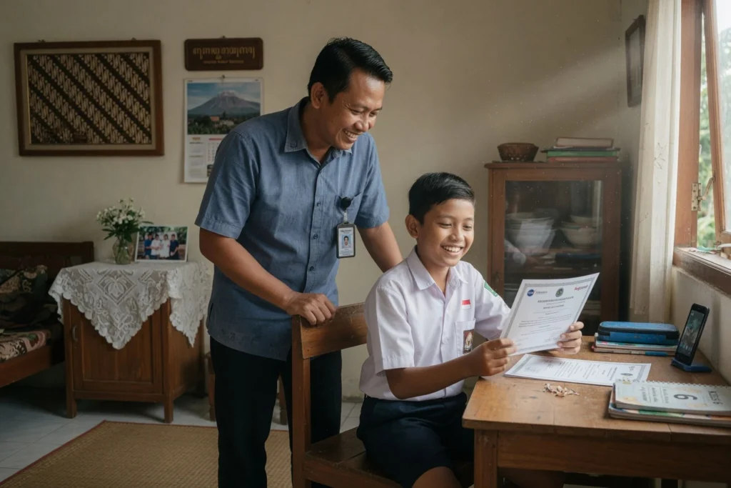 Dukungan Keluarga dan Alat Sederhana di Balik Prestasi