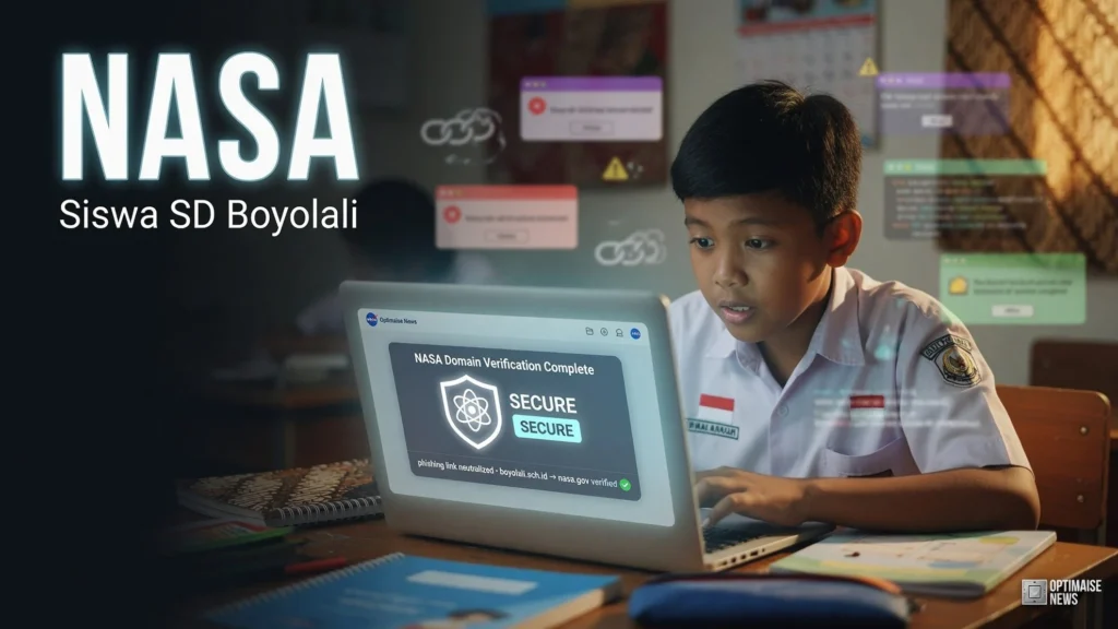 Siswa SD Boyolali Temukan Celah Raih Penghargaan NASA