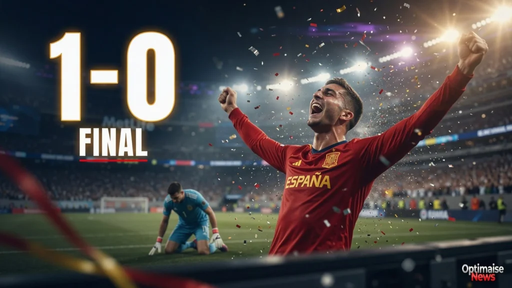 Skor Piala Dunia Final: Spanyol 1-0 lewat Torres