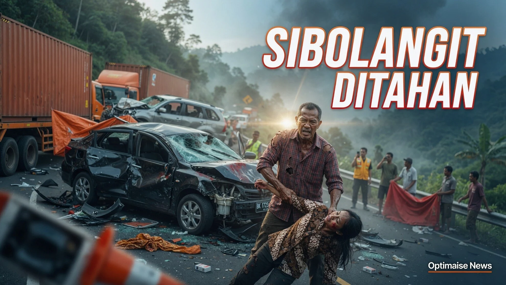 Sopir BS Ditahan, Ancaman 6 Tahun usai 4 Tewas Sibolangit