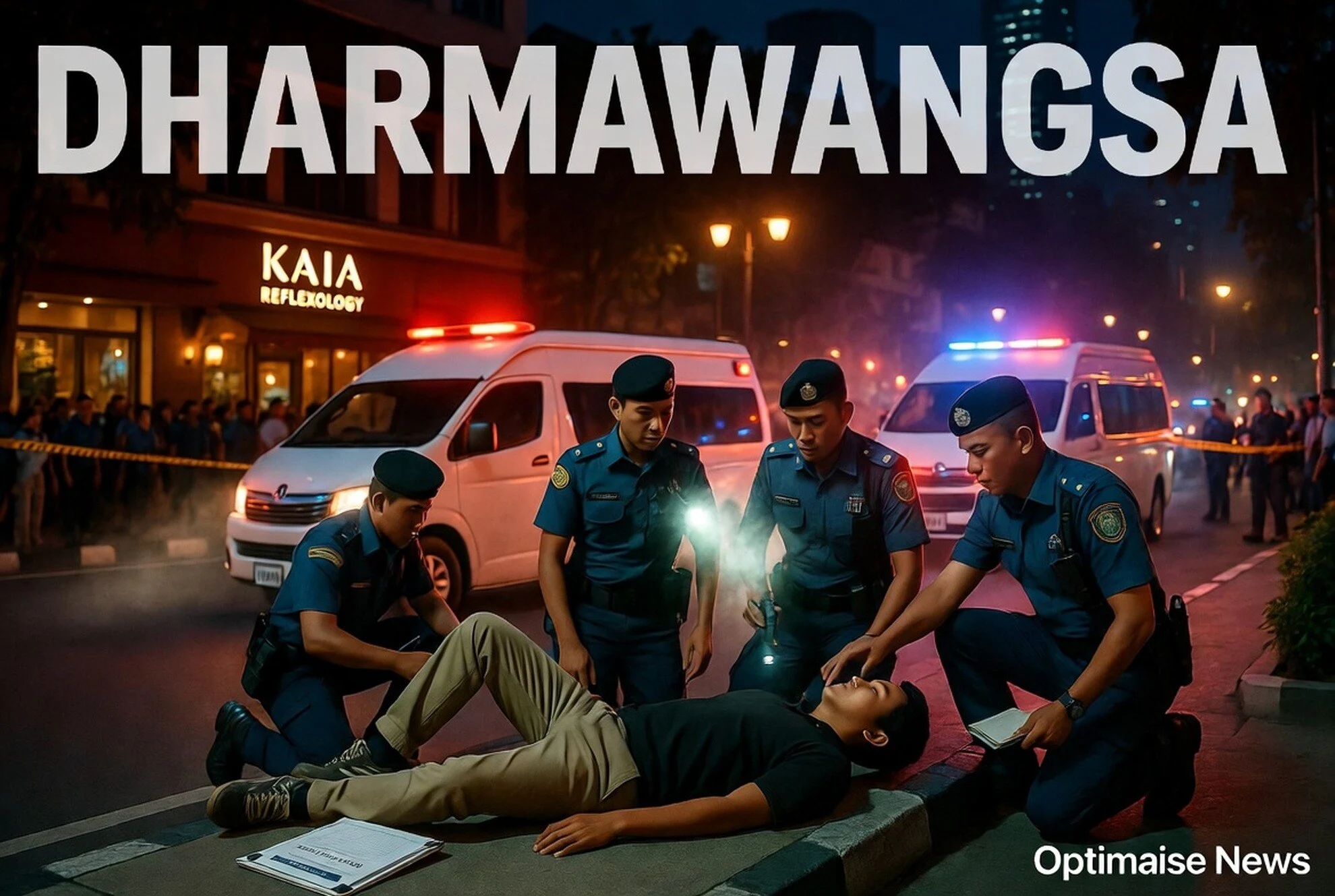 Sopir Taksi Online Meninggal di Pinggir Jalan Dharmawangsa