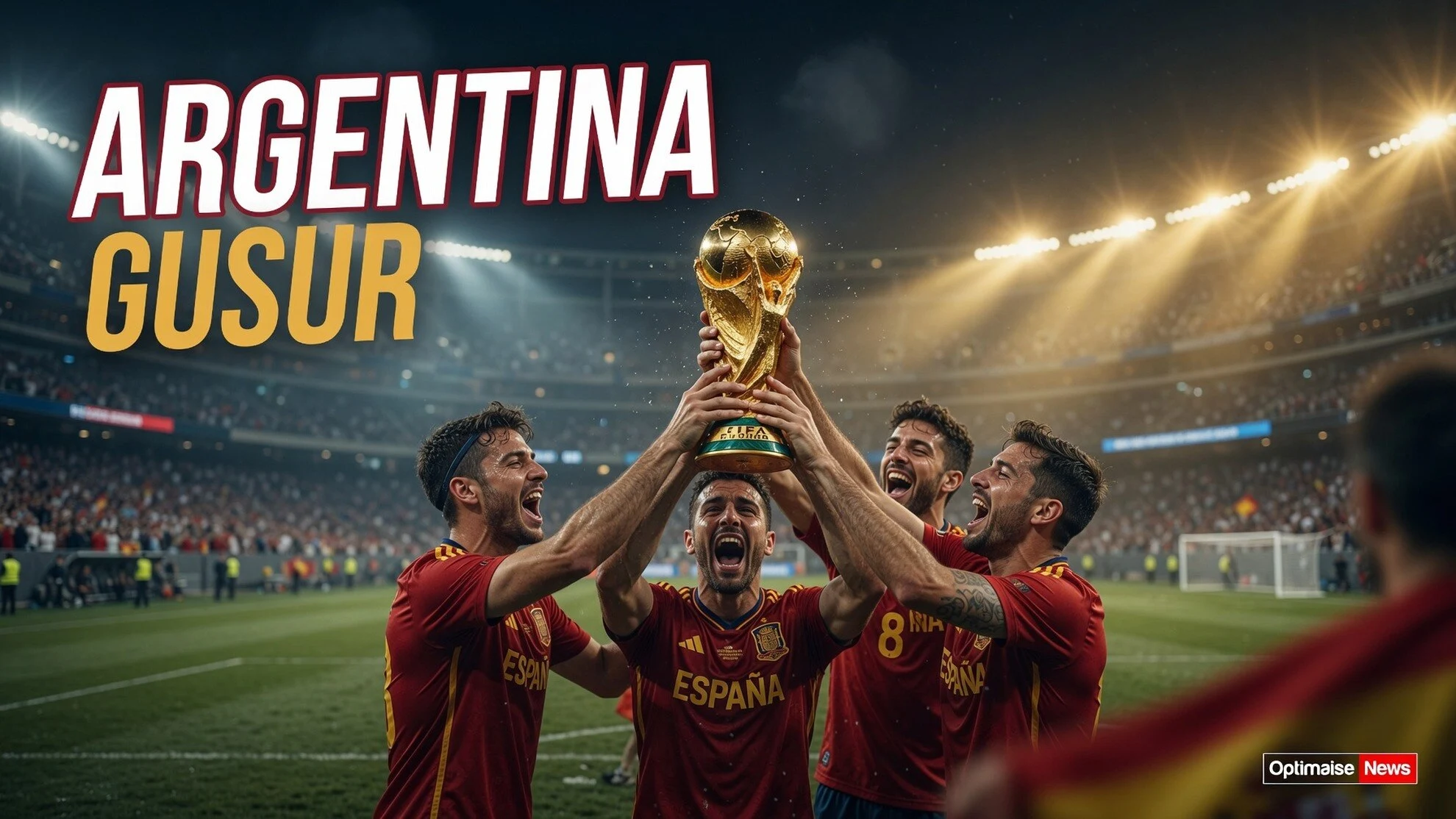 Spanyol Gusur Argentina di Puncak Peringkat Dunia FIFA