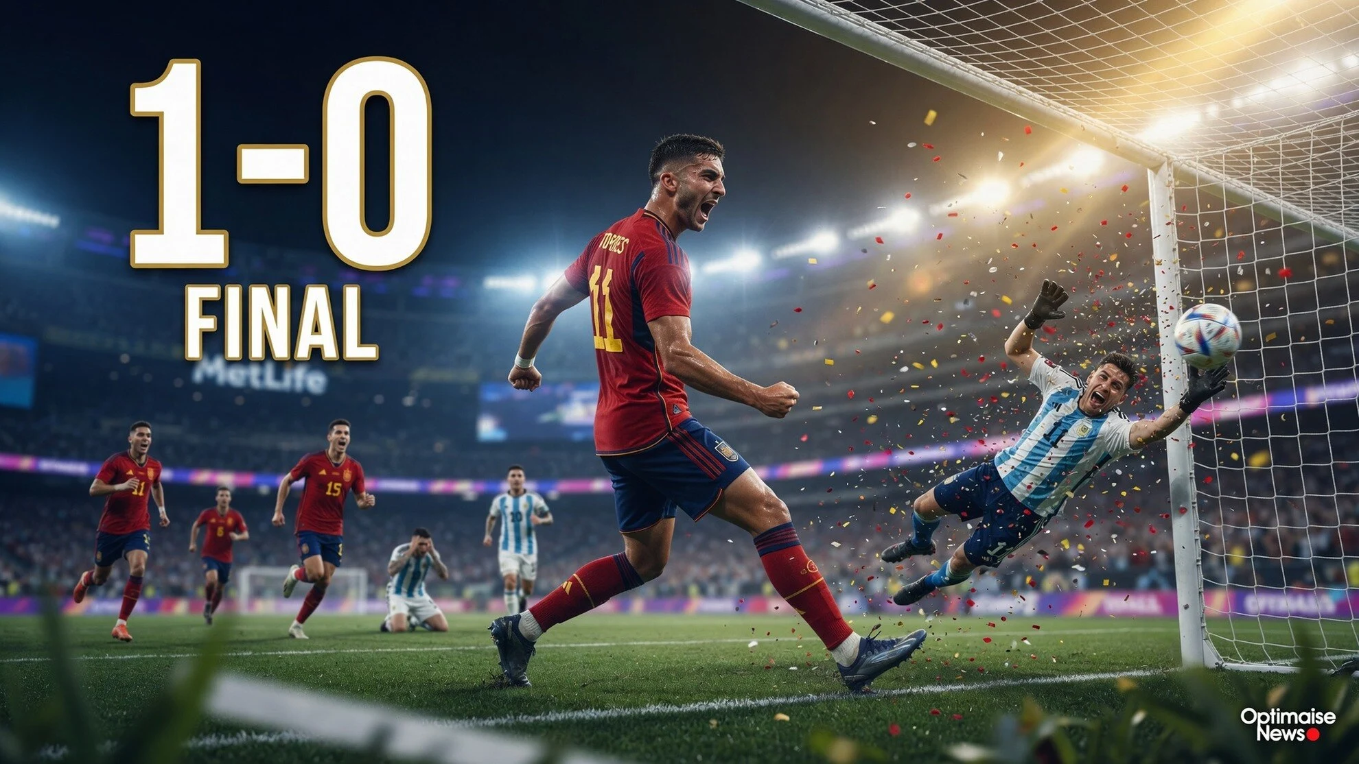 Spanyol Juara Dunia 1-0 di Argentina vs Spanyol Final 2026