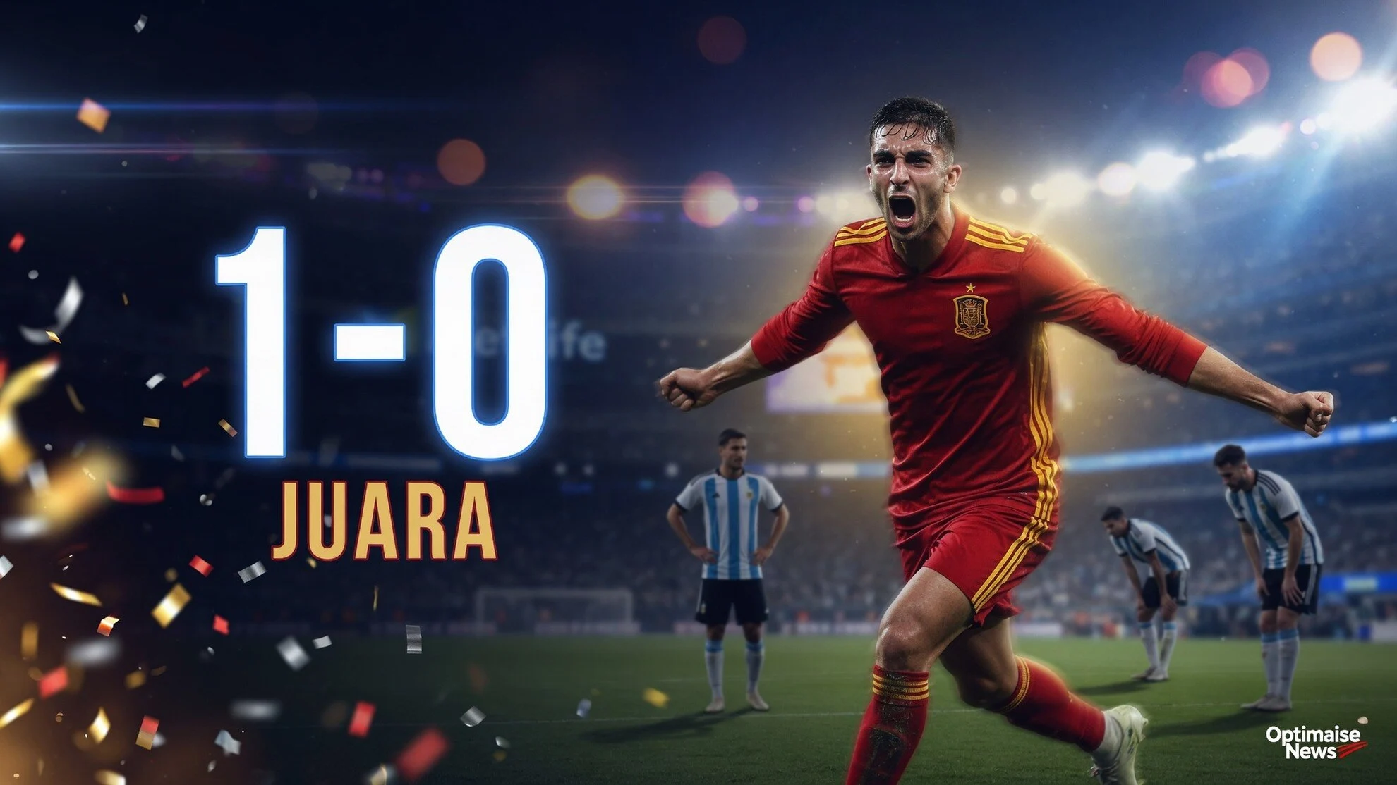 Spanyol Juara Dunia 2026 Usai Kalahkan Argentina 1-0