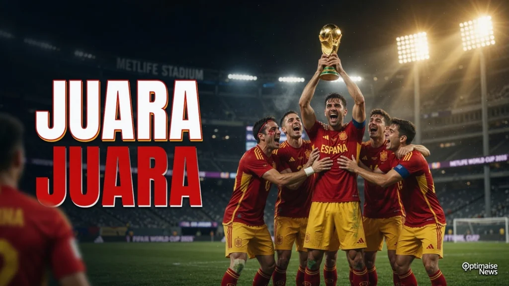Spanyol Merebut Puncak Sabet Juara 1