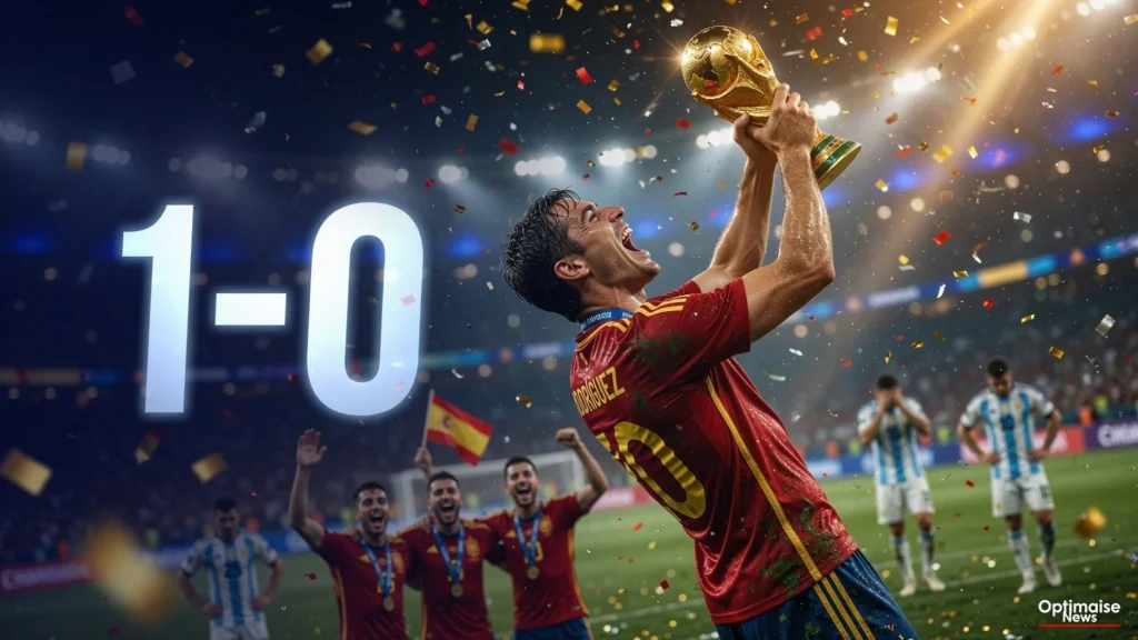 Spanyol Pimpin Peringkat Dunia FIFA Usai Tekuk Argentina 1-0