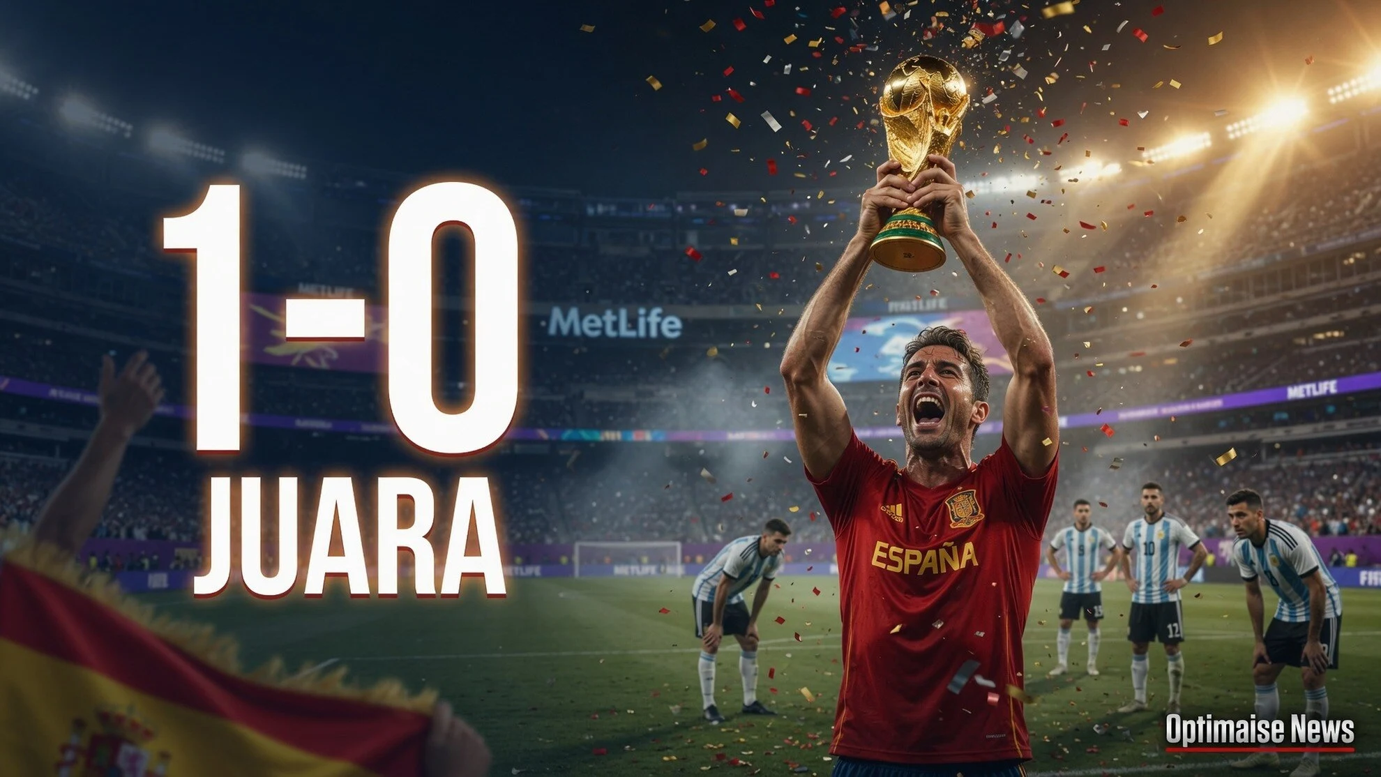 Spanyol Puncaki peringkat dunia fifa Usai Juara 1-0