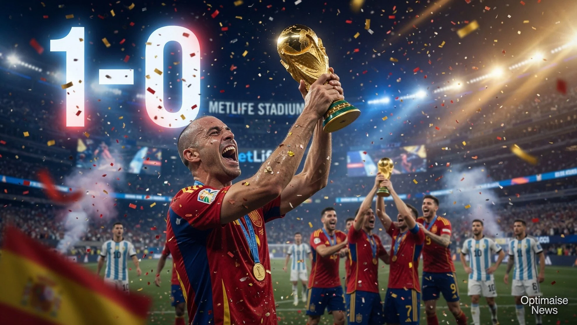 Spanyol Rebut peringkat dunia fifa Usai Tekuk Argentina 1-0