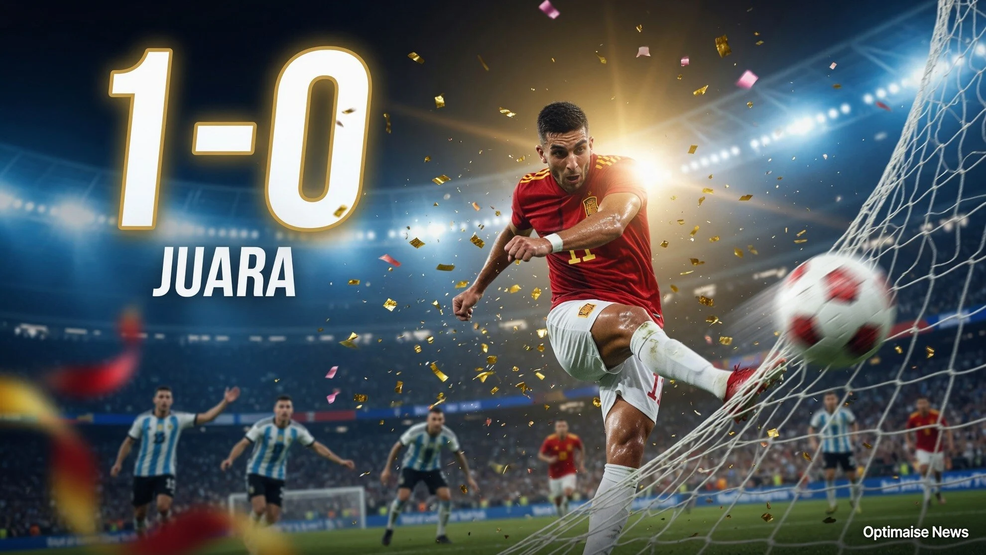 Spanyol Taklukkan Argentina 1-0, Juara Piala Dunia 2026