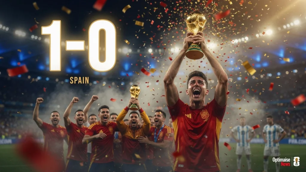 Spanyol Tekuk Argentina 1-0, Guinness Catat Empat Capaian
