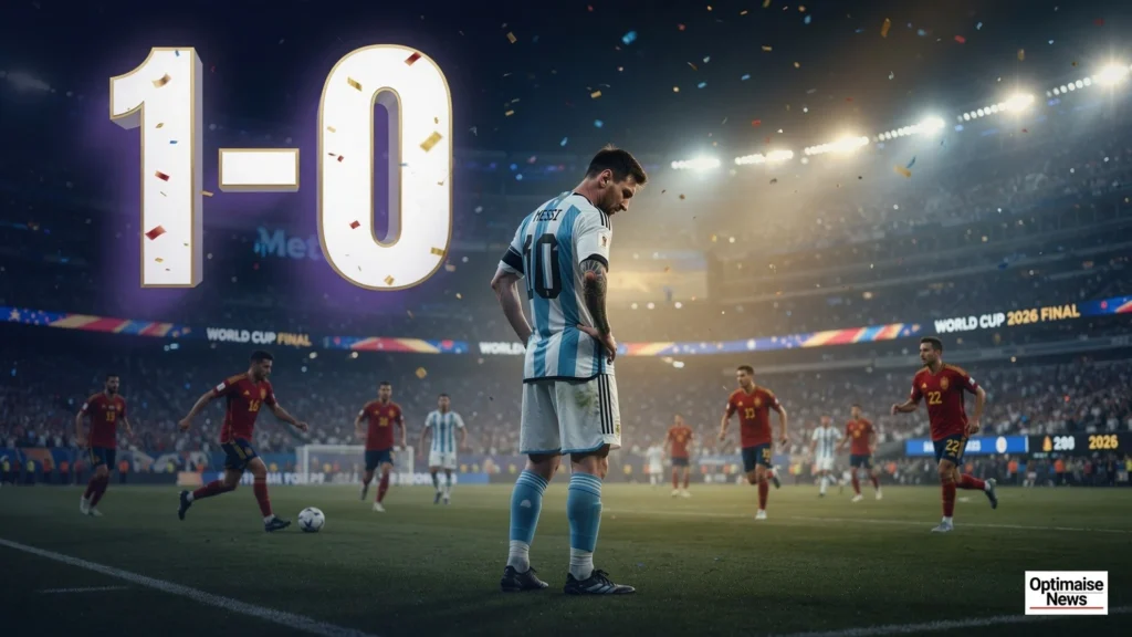 Spanyol Tekuk Argentina & Messi Cuma Raih 1-0