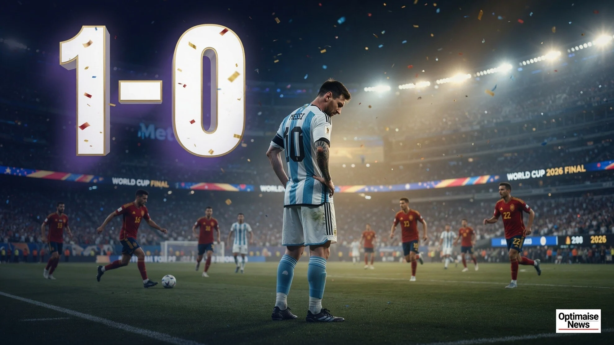 Spanyol Tekuk Argentina & Messi Cuma Raih 1-0