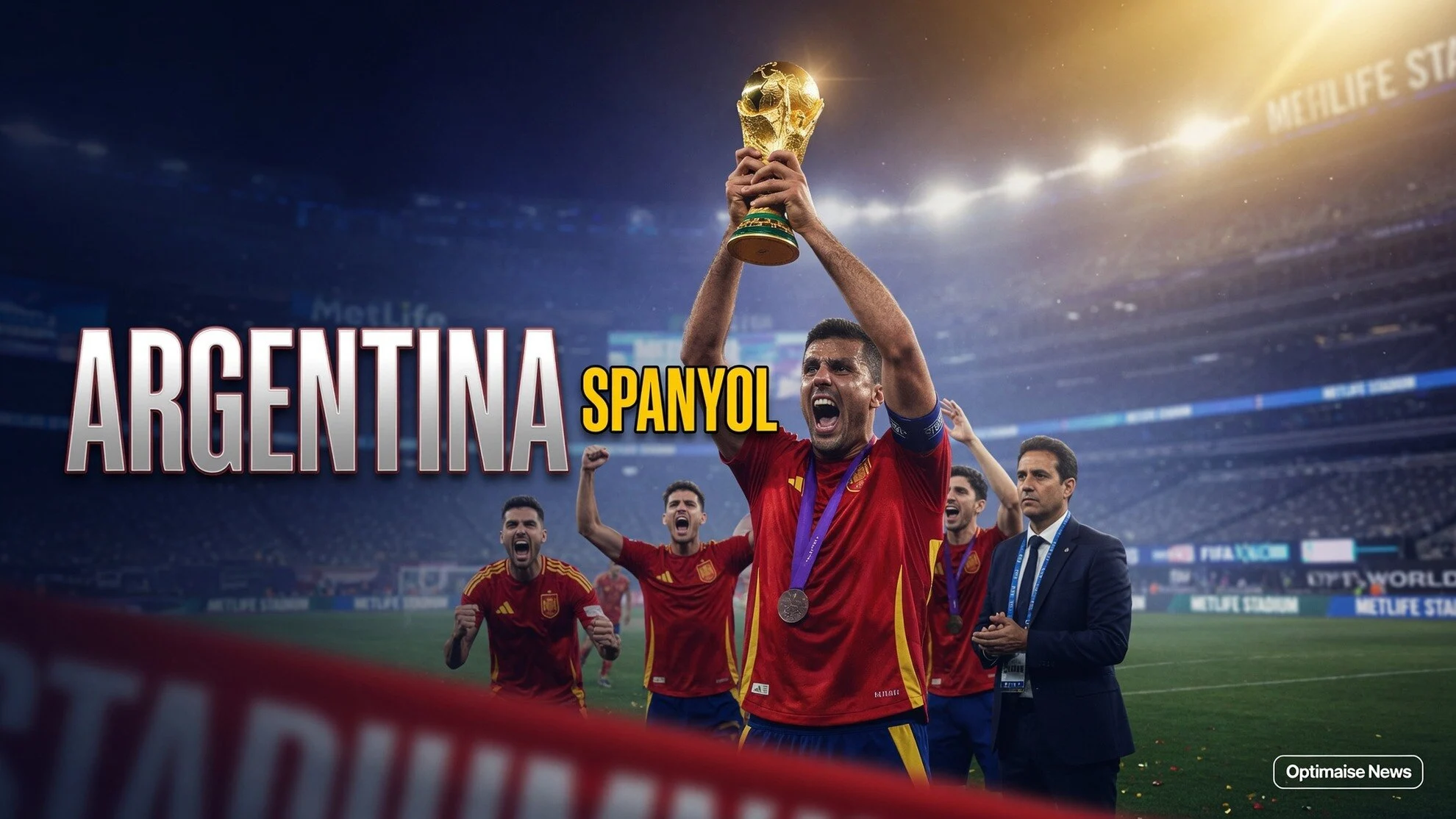 Spanyol jadi pemenang piala dunia 2026 usai tekuk Argentina