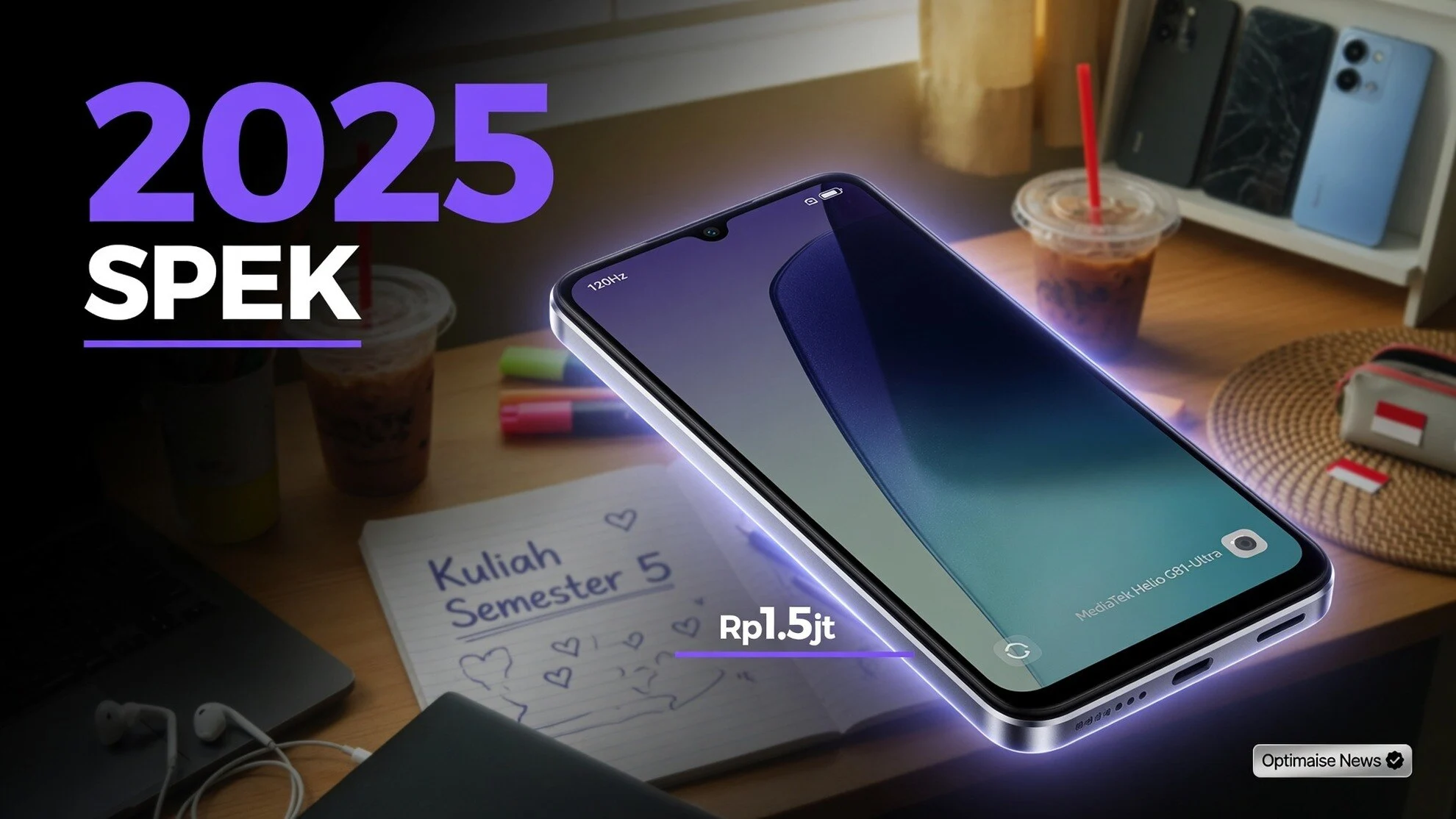 Spesifikasi HP 1,5 Jutaan: 10 Model Layak Harian 2025