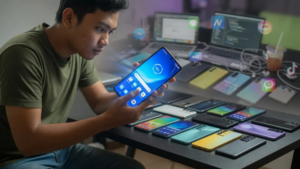 Perbandingan 15 Model: Layar, Chipset, dan Daya Tahan