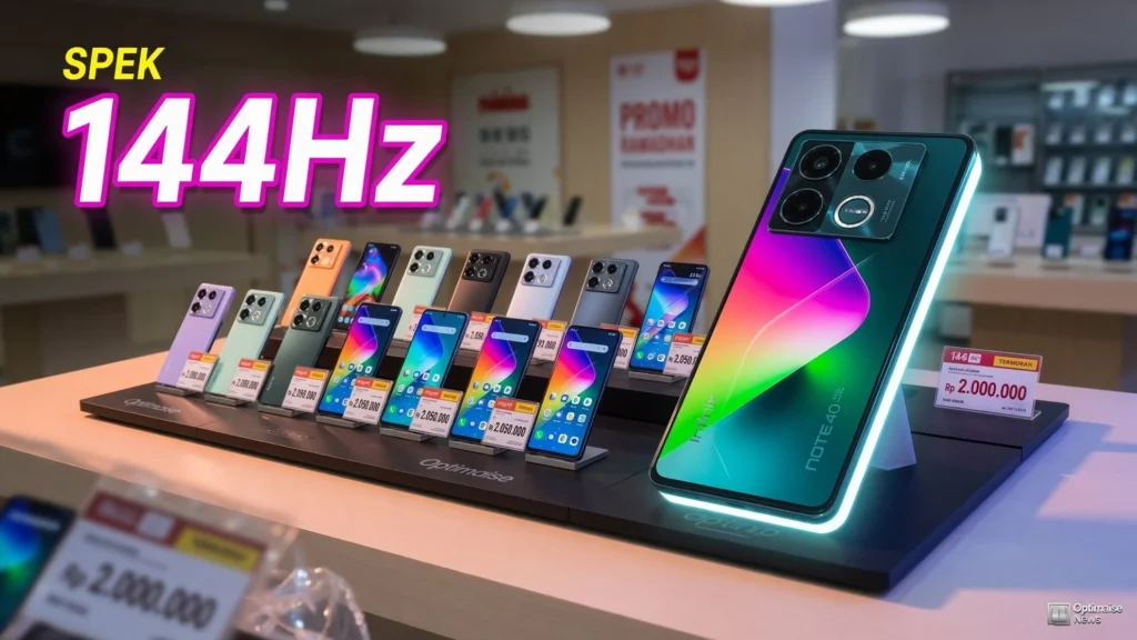 Spesifikasi HP 15 Model Rp2 Juta 2025 Bawa AMOLED 144Hz