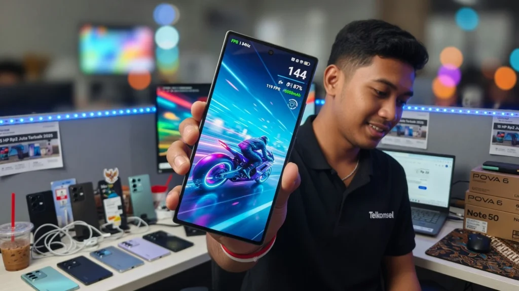 Unggulan Layar AMOLED dan Performa Gaming Ringan