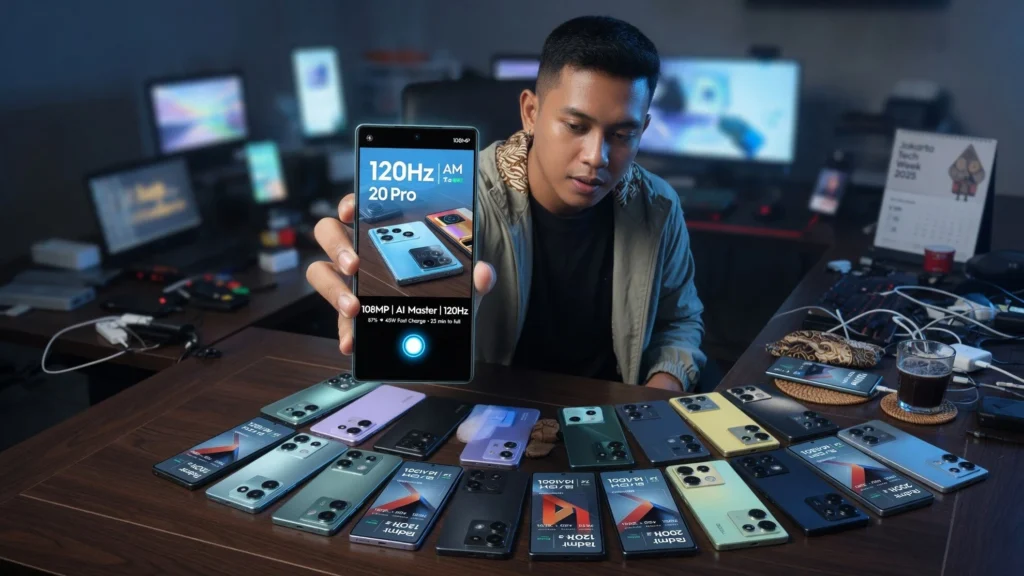 Perbandingan Fitur Kunci: Layar, Chipset, Kamera, Baterai