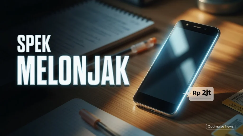 Spesifikasi HP 2 Jutaan 2025 Melonjak ke RAM 8GB