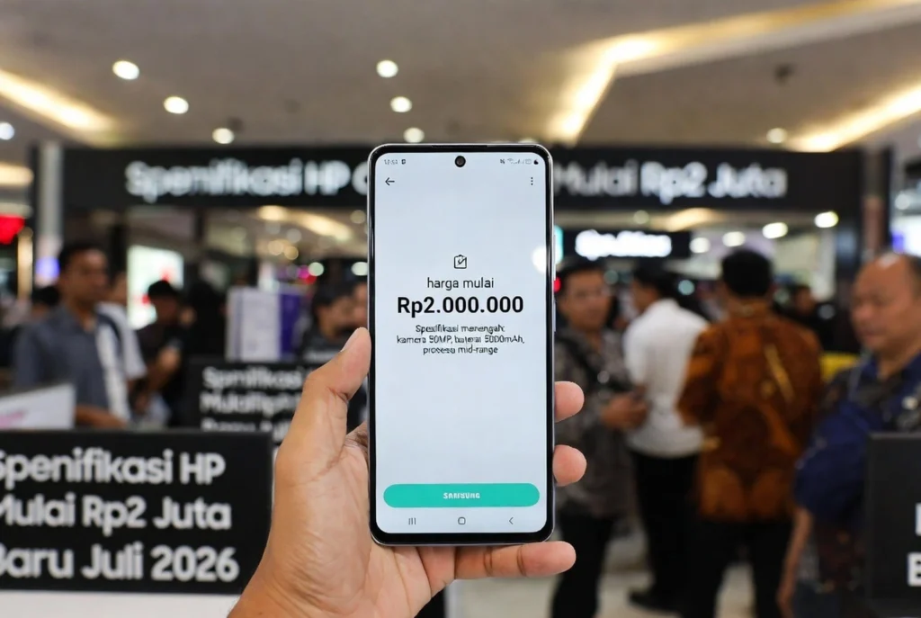 Rentang Harga Entry HP Rilis Juli 2026