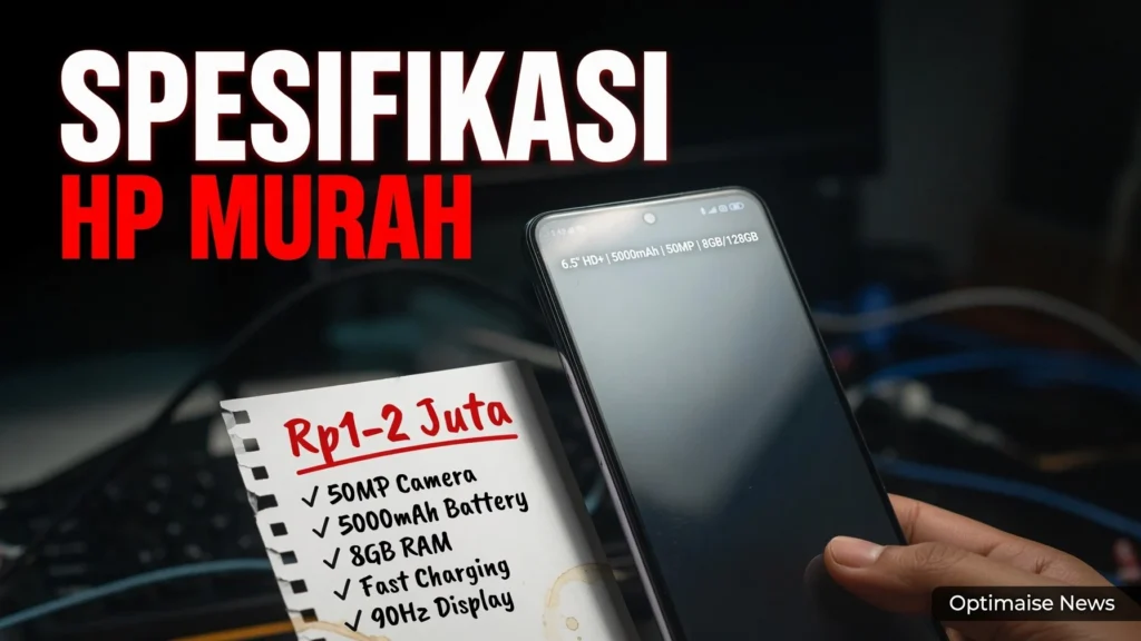 Spesifikasi HP Murah Rp1-2 Juta yang Perlu Dicek