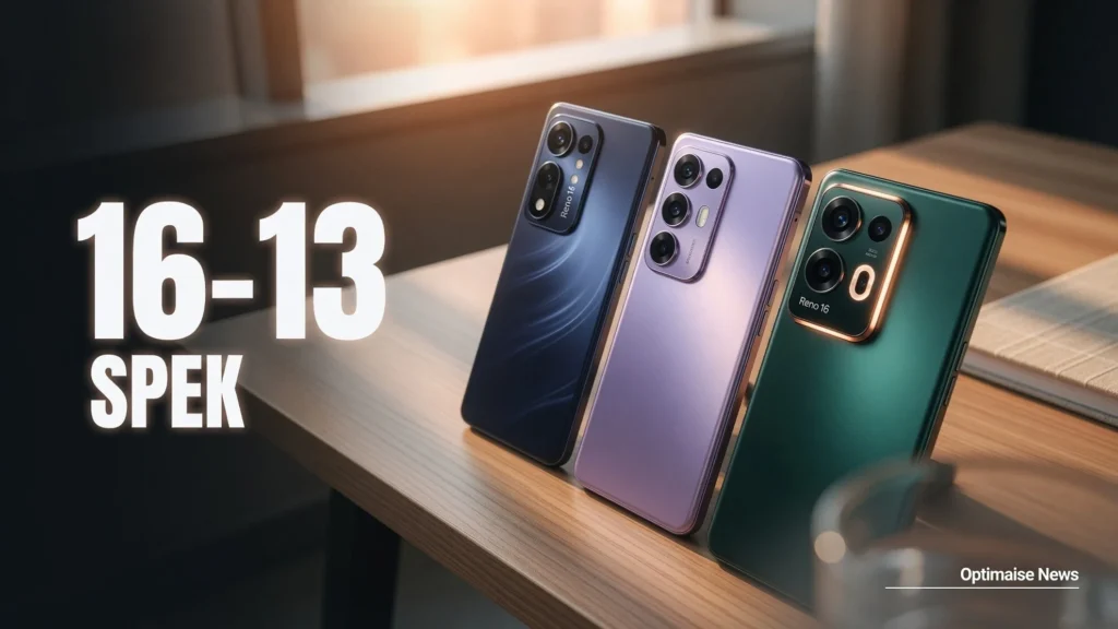 Spesifikasi HP Oppo Reno 16-13: 9 Model Flagship Tanpa Pinjol