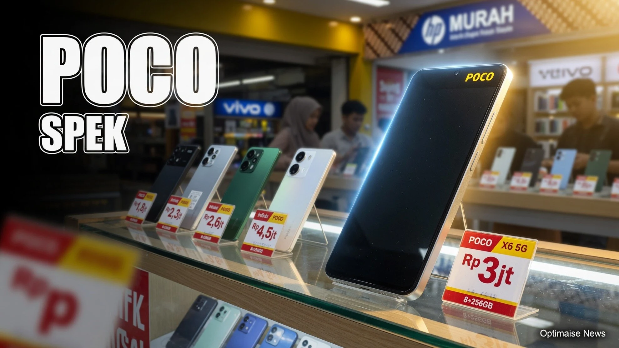 Spesifikasi HP Paling Diburu 2026: Redmi A7 Pro ke Poco X8 Pro