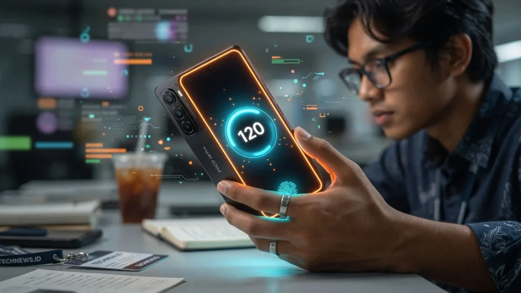 Layar AMOLED 1,5K: Refresh 120Hz–144Hz dan Kecerahan Ekstrem