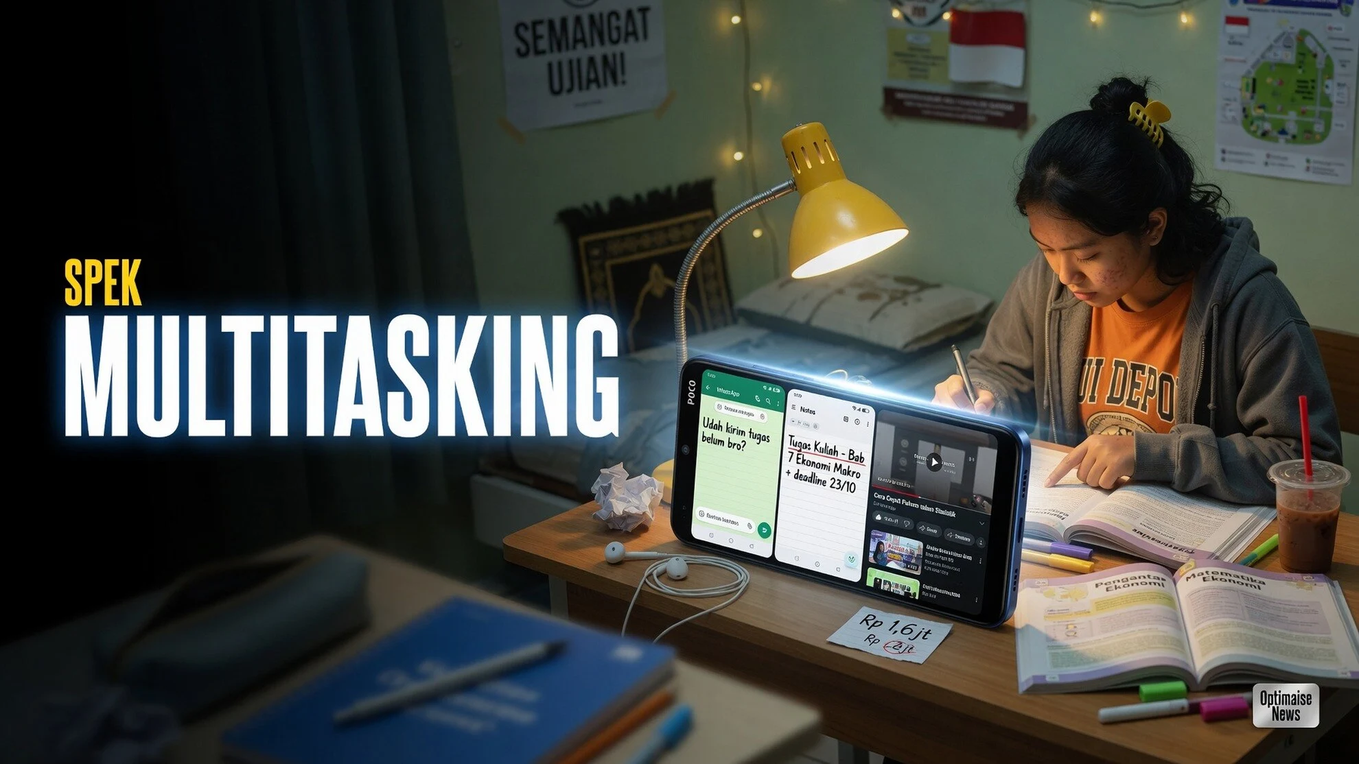 Spesifikasi HP Rp1-2 Juta Lolos Uji Multitasking