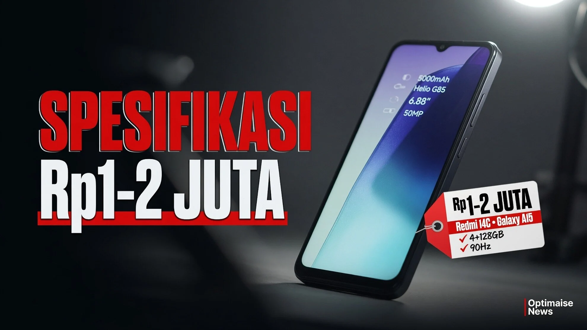 Spesifikasi HP Rp1-2 Juta: Redmi 14C hingga Galaxy A06